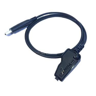 Imagem de TECKEEN Cabo de programação USB de 1 m + CD para rádio Kenwood TK-380 TK-385 NX-210