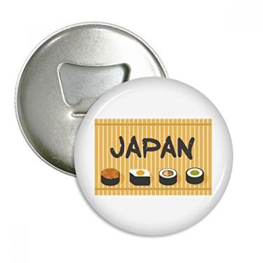 Imagem de Emblema multifuncional tradicional japonês para abridor de garrafas de sushi e ímã de geladeira