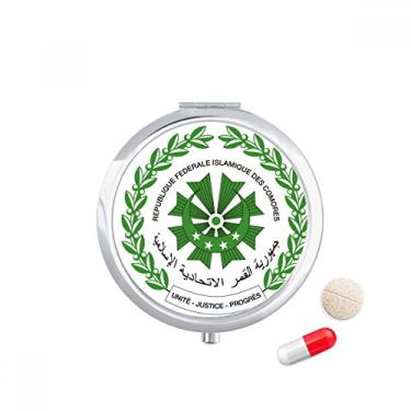 Imagem de Moroni Comoros – Porta-comprimidos com emblema nacional