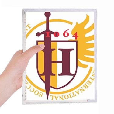 Imagem de Caderno de folhas soltas com espadas e corajosas da Middle Age