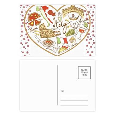 Imagem de Cartão postal da Itália com bandeira nacional de Natal, Natal, celebração, cartão postal de bênção