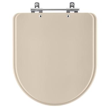 Imagem de Assento Sanitário Laqueado Duomo Plus Amendoa Para Vaso