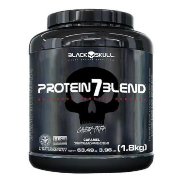 Imagem de PROTEIN 7 BLEND 1.8KG - BLACK SKULL (CARAMELO)-Unissex
