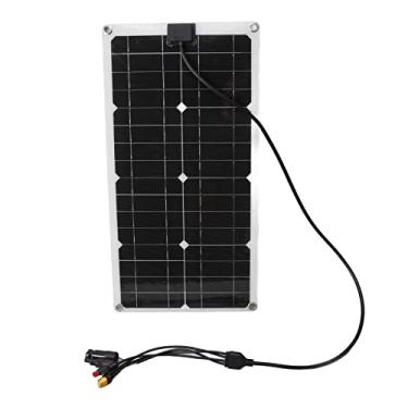 Imagem de Painel Solar Rv Xt60 Camping Placa de Carga Dc Mc4 Conector Telefone Celular 100 w Energia Solar à Prova Dwaterproof água para Carregar Bateria Camping Caminhadas Conector