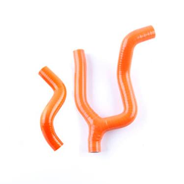 Imagem de JOIUYOLJ Kit de mangueira de radiador de silicone de 3 camadas 4,5 mm para KTM 350 SXF 350 XCF FC350 FX350 FX350 FE350 2019-2022