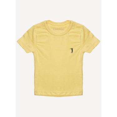 Imagem de Camiseta Aleatory Infantil Básica New Amarela-Masculino