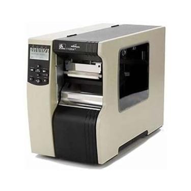 Imagem de Impressora de etiquetas de transferência térmica Zebra 110XI4, largura de impressão de 104 mm, USB Serial Ethernet 600dpi 116-809-0001, preta para produção industrial