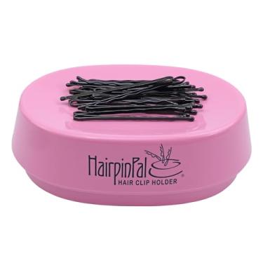 Imagem de Suporte magnético para grampo de cabelo e grampo Bobby: HairpinPal, Raspberry Mauve