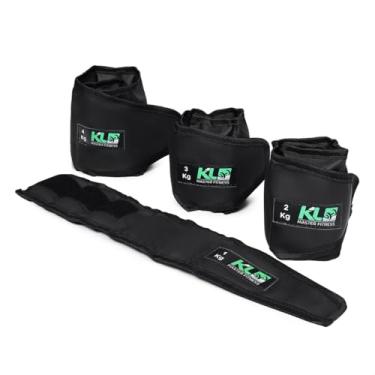 Imagem de Kit Par Caneleira Tornozeleira Funcional 1kg 2kg 4kg Emborrachado