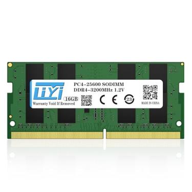 Imagem de LIYI DDR4 16GB RAM (1x16GB) Single DRAM 3200MHz PC4-25600 CL22 Unbuffered Non-ECC 1.2V Dual Channel 260Pin SODIMM para Intel e AMD Notebook Laptop RAM Módulos de atualização de memória de computador