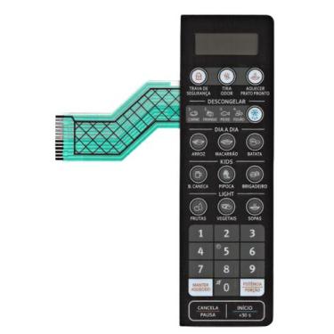 Imagem de Membrana teclado Para Microondas Eletrolux Mt 30s Espelhada - TND