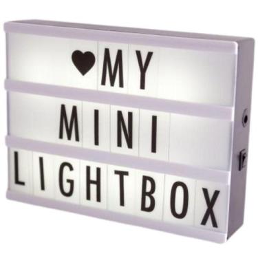 Imagem de Luminaria Painel Letreiro Light Box A4 96 Letras/Números - Imporie