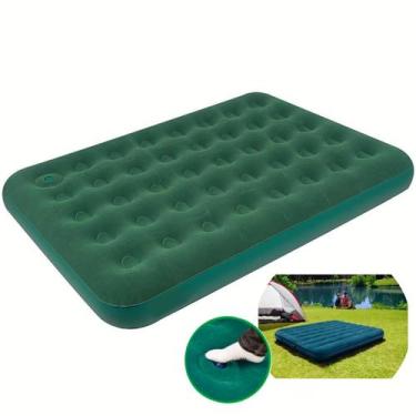 Imagem de Colchão De Ar Inflavel Grande Casal Bomba Ar De Pé Embutido - Kala, Ve