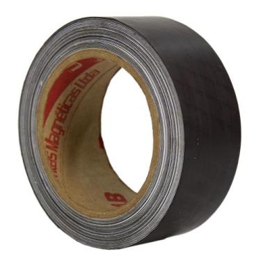 Imagem de Imã Fita 4cm 40 Metros Colante Para Lembrancinha Geladeira - Fermag