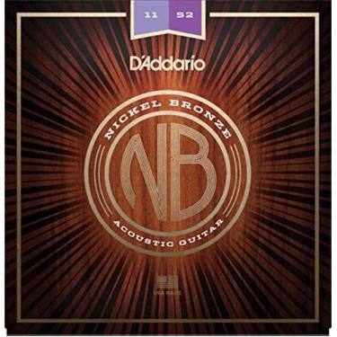 Imagem de Encordoamento Violão Aço D'addario Nickel Bronze 011 NB1152