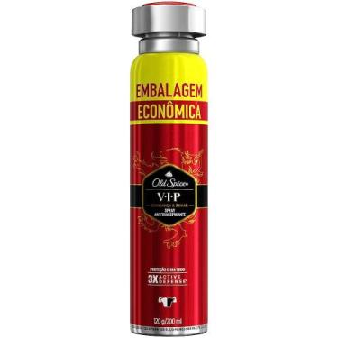 Imagem de Desodorante Spray Antitranspirante Old Spice Vip 124g, 1