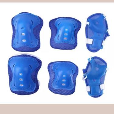 Imagem de KIT Proteção Infantil Skate Bike Patins Patinete Joelheira - Art Brink