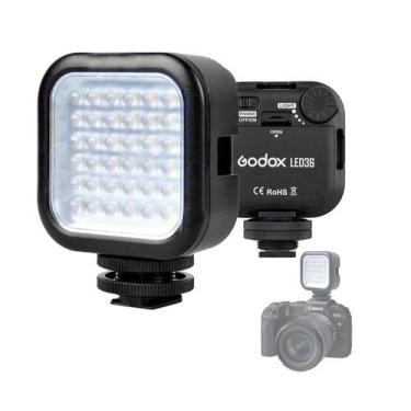 Imagem de Iluminado  Painel Godox LED36 cor branca-fria Godox