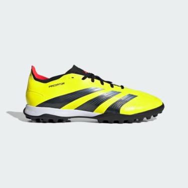 Imagem de Chuteira Society Masc Adidas Predator 3 L Tf Ie2612-, Amarelo, Preto, 