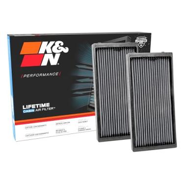 Imagem de K&N Filtro de ar da cabina: premium, lavável, fluxo de ar limpo para a substituição do filtro de ar da sua cabine, projetado para modelos de veículos selecionados BMW (X5, X6, X5 M, X6 M, X6 M, VF3019