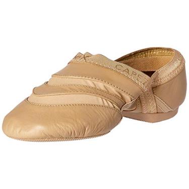 Imagem de Capezio Sapatilha de balé feminina de jazz, Caramel, 34