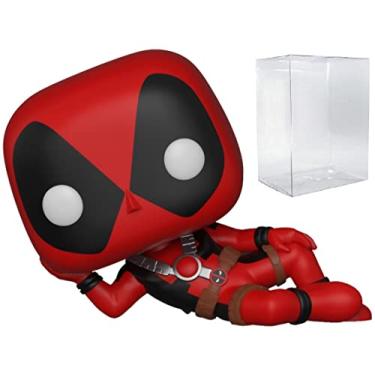Imagem de Marvel: Paródia Deadpool - Boneco Funko Pop! de vinil do Deadpool (combinado com capa protetora compatível com caixa pop)