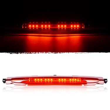Imagem de Lâmpada de carga de alta montagem para Chevrolet Avalanche 2002-2012, LED, 3ª lanterna de caminhão de freio (lente vermelha)