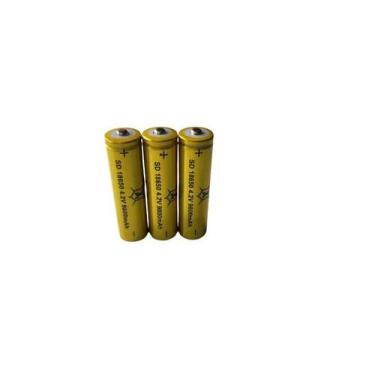 Imagem de Kit 3x Bateria Lanterna 18650 SD18650 SD 9800mAh 4.2V Li-ion - JJ