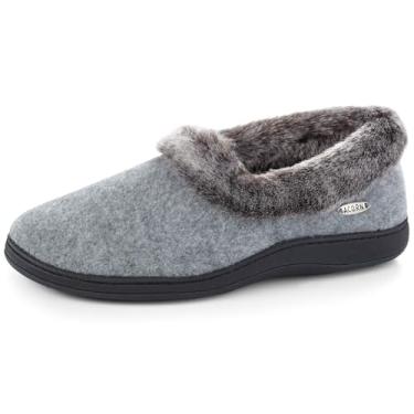 Imagem de Acorn Gola feminina de chinchila, Pedra, 11-12