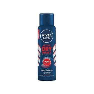 Imagem de Desodorante Antitranspirante Aerossol Nivea - Dry Impact Masculino 150