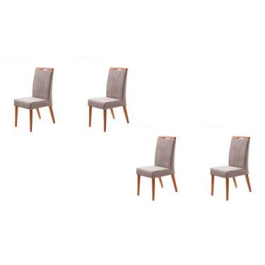 Imagem de Kit 4 Cadeiras Milão  - Rosê - Gran Decore