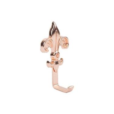 Imagem de Gancho Mini Stradivari Metal Porta Chaves Decoração Artesanato 4 Peças