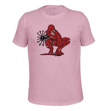 Imagem de Camiseta Plus Size Algodão Malha 30.1 Flash - Surprass, Rosa, G2