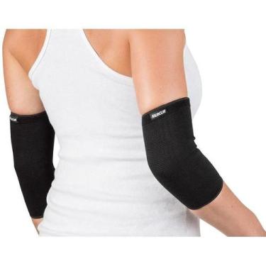 Imagem de Cotoveleira elastica mercur preto g bc0660-cp