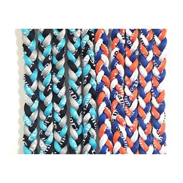 Imagem de Colares de titânio esportivo com 3 cordas variadas S'beauty 45,72 cm Pacote com 10, NO.1