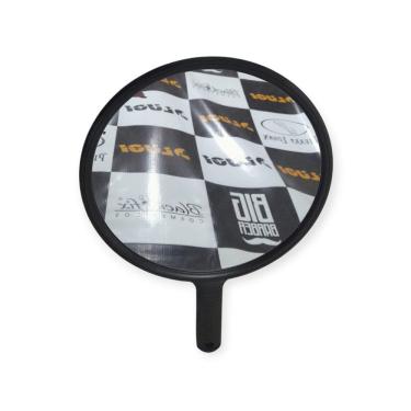 Imagem de Espelho Para Barbeiros Com cabo Preto - Hidy