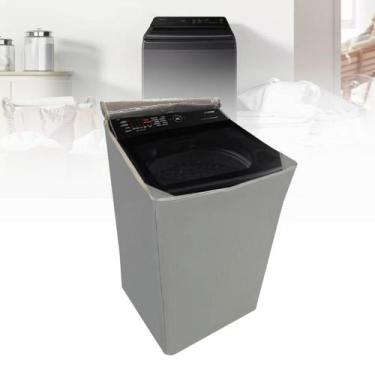 Imagem de Capa para lavadora smart samsung 23kg wa23b transparente - Clean Capas