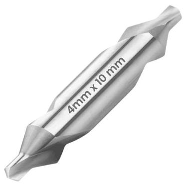 Imagem de Broca de Centro  4mm x 10mm x 56mm - Aço Rapido - IRVEN