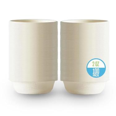 Imagem de JOR Copos de comida e água para animais de estimação, chega de pratos de imersão, cabe em bordas finas, sem sobras de comida, sem sobras de plástico, adicione ao composto ou banheira de isópode,