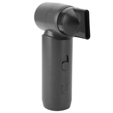 Imagem de Espanador de Ar Comprimido, Soprador de Ar Elétrico de 80000 RPM Com 3 Bicos para Limpeza de Carro e Secagem de Cabelo (Cinza Escuro)