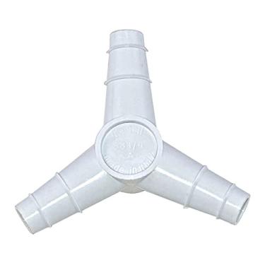 Imagem de Dynalon Kartell 227085 Conector de tubulação em forma de Y de polipropileno com ângulo igual para 12 mm-13 mm-14 mm ID (caixa com 100)