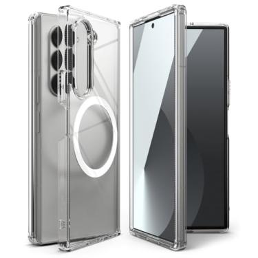 Imagem de Capa Case Protetora Compatível Samsung Galaxy Z FOLD 6 Magnética Transparente Anti Choque Impacto Premium