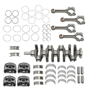 Imagem de munirater Kit de substituição do calço da biela do pistão do virabrequim de reconstrução do motor para Regal Verano Equinox Terrain 2011-2017