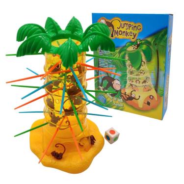 Imagem de Jogo de tabuleiro Ybgocot Kids Monkey Game Don`t Let Monkeys Fall