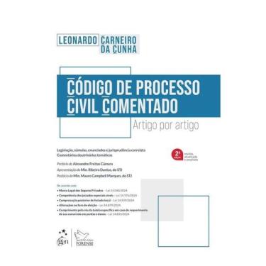 Imagem de Código De Processo Civil Comentado - 2ª Edição 2025