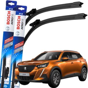 Imagem de Par Palheta Limpador Parabrisa Original Bosch Multiclip Peugeot 2008 2015 à 2022