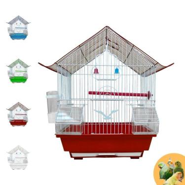 Imagem de Gaiola Para Periquito Ninho Para Canário Belga Passarinhos