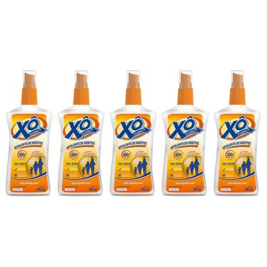 Imagem de Combo 5x Repelente De Insetos Xô Inseto Spray Refrescante Repele Mosquito Da Dengue 200ml - Cimed