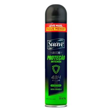 Imagem de Desodorante Aerosol Suave Men Antibacterial Proteção Intensa 200ml