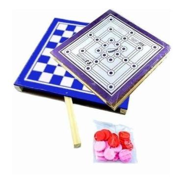Imagem de Jogo Dama/trilha C Gaveta Atacado Prenda - Samara Brinquedos